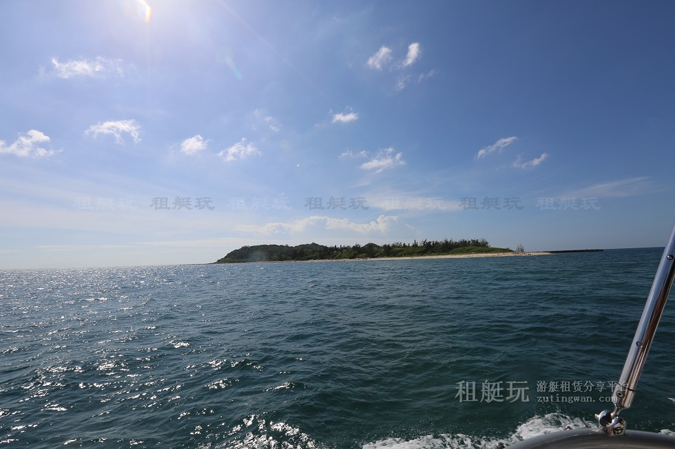 三亞旅游游艇租賃，三亞港至東島航線