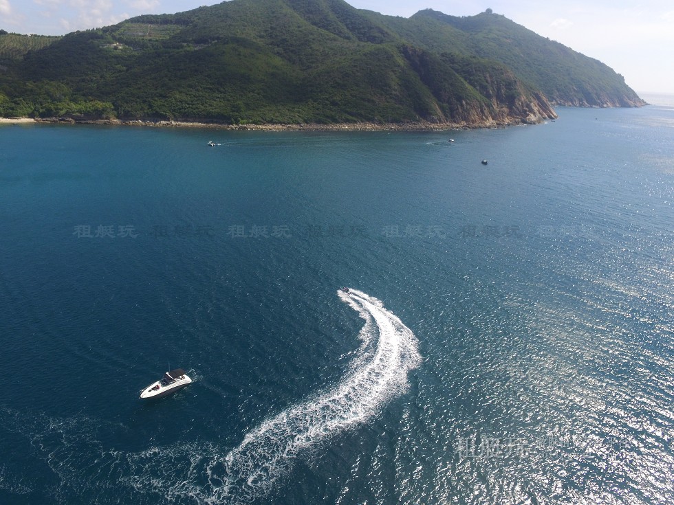 三亞旅游游艇租賃，三亞港至三亞角航線