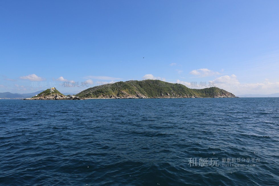 三亞旅游游艇租賃，三亞港至西島航線