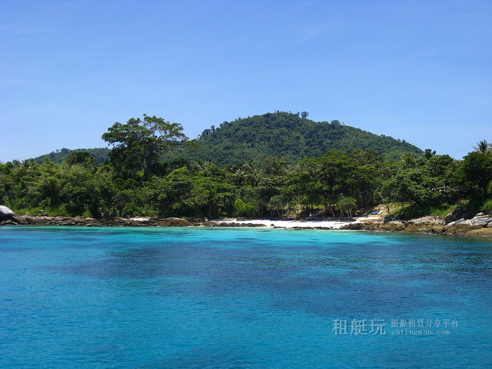 普吉游艇租賃 皇帝島 珊瑚島 香蕉海灘